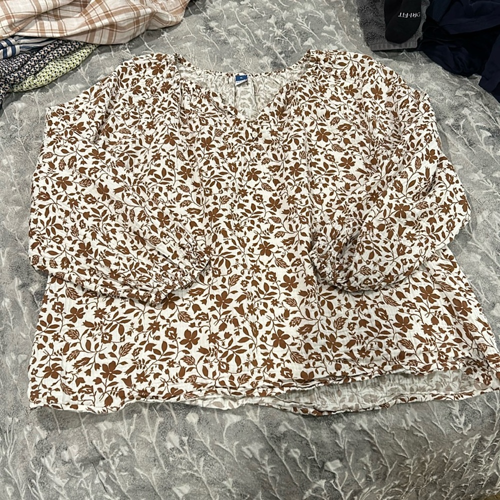 Old Navy cotton blouse XL